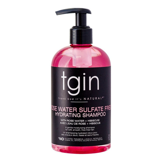 White Smoke TGIN Rose Water Sulfate Free Hydrating Shampoo (13oz)
