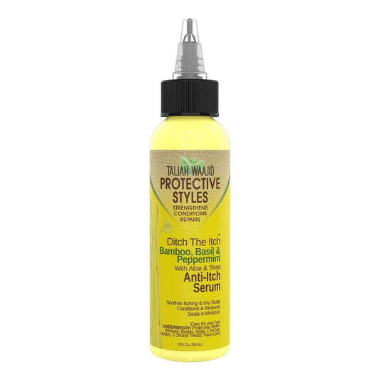 White Smoke TALIAH WAAJID Protective Styles Bamboo, Basil &amp; Peppermint Anti-Itch Serum (2oz)