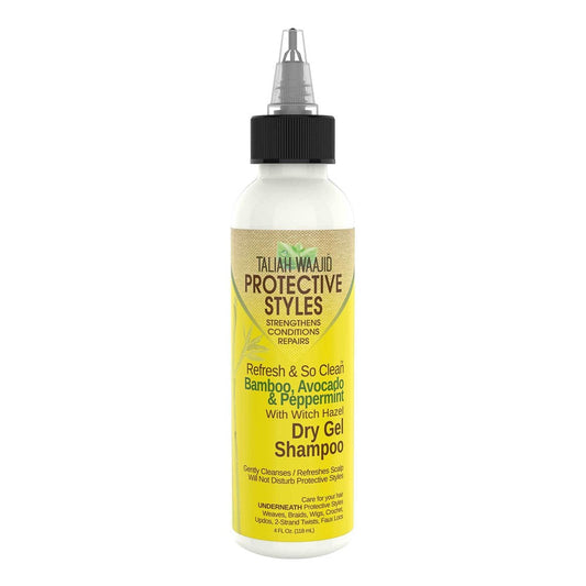 White Smoke TALIAH WAAJID Protective Styles Bamboo, Avocado &amp; Peppermint Dry Gel Shampoo (4oz)