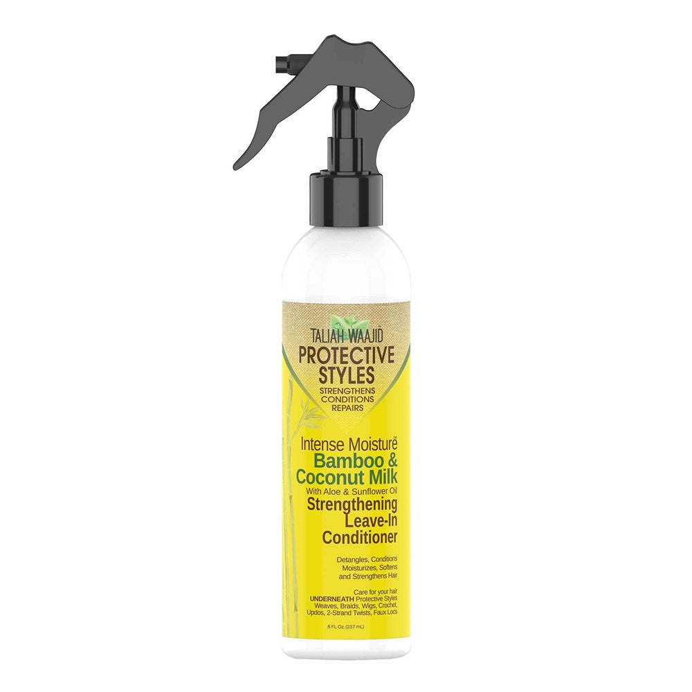 White Smoke TALIAH WAAJID Protective Styles Bamboo &amp; Coconut Milk Leave-In Conditioner (8oz)