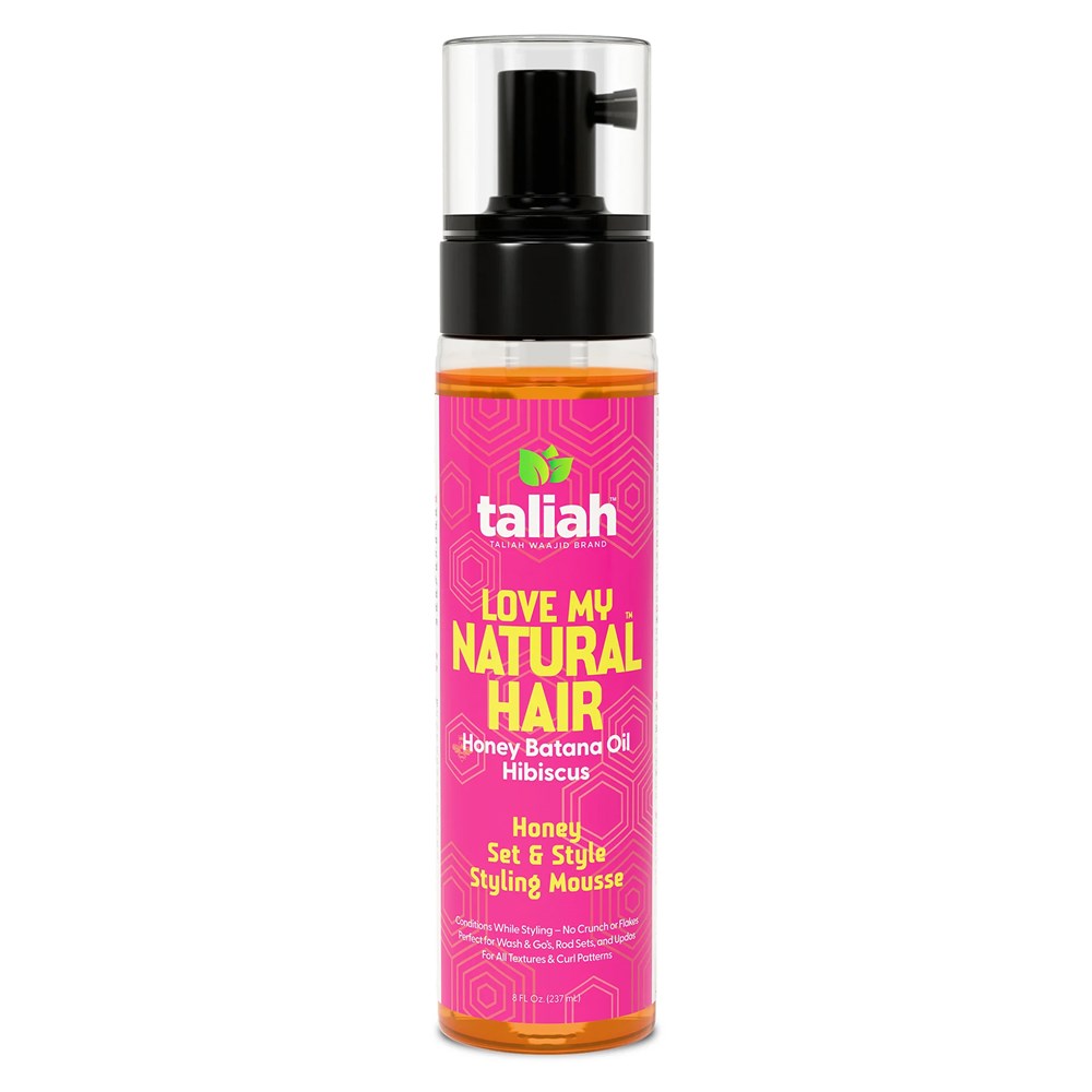 Black TALIAH WAAJID L.M.N.H. Honey Set &amp; Style Styling Mousse (8oz)