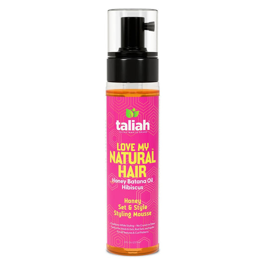 Black TALIAH WAAJID L.M.N.H. Honey Set &amp; Style Styling Mousse (8oz)