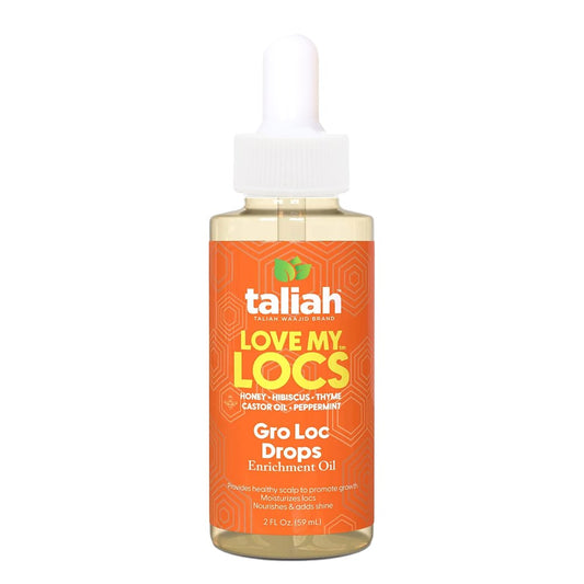 White Smoke TALIAH WAAJID Love My Locs Gro Loc Drops Enrichment Oil (2oz)