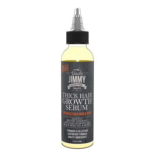 White Smoke UNCLE JIMMY Thick Hair Growth Serum (4oz)