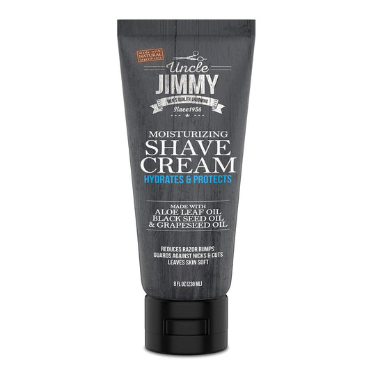 White Smoke UNCLE JIMMY Moisturizing Shave Cream (8oz)