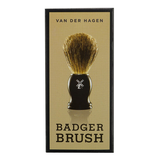 Dark Khaki VAN DER HAGEN Badger Brush