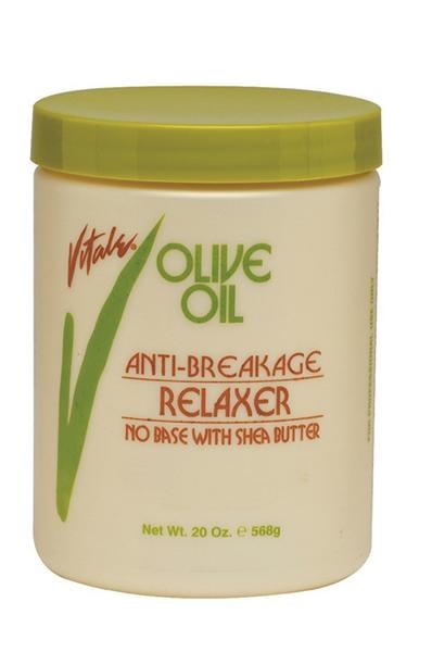 Tan VITALE Olive Oil No Base Relaxer [Reg] (20oz)