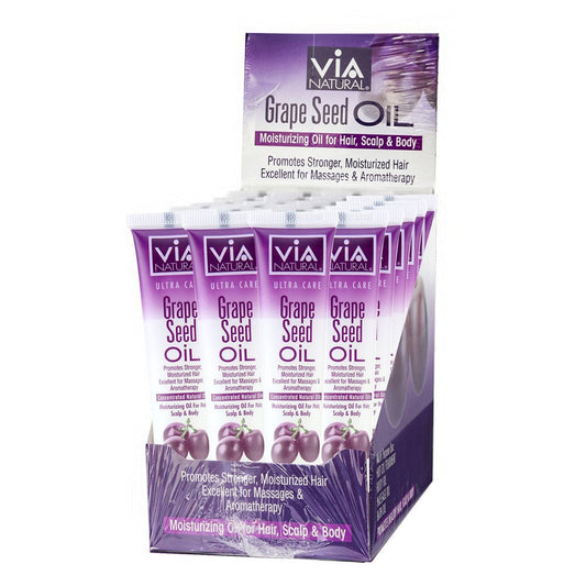 White Smoke VIA NATURAL Grape Seed Oil Treatment Tube