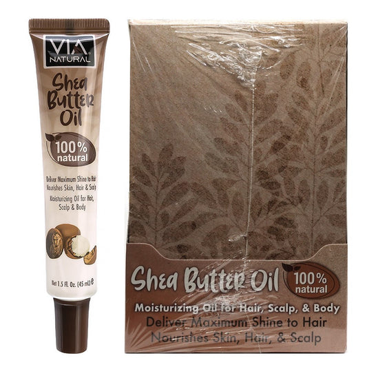 White Smoke VIA NATURAL Shea Butter Oil treatment Tube (1.5oz)