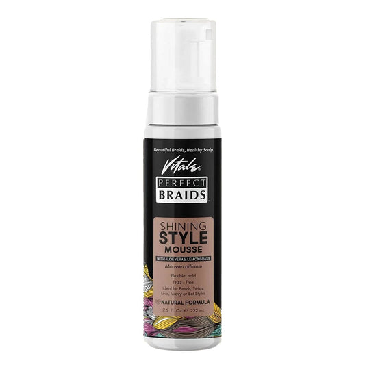 Lavender VITALE PERFECT BRAIDS Shining Style Mousse (8oz)