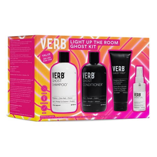 Black Verb Light Up The Room Ghost Holiday 4pk