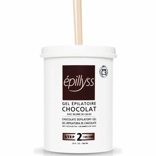 White Smoke Epillyss Chocolate Lukewarm Wax St./Gel Tuxture 20oz ELB1013