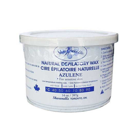 White Smoke Sharonelle  Azulene Soft Wax  14oz
