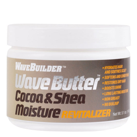 Lavender WAVEBUILDER Wave Butter Cocoa &amp; Shea Moisture Revitalizer (5.1oz)