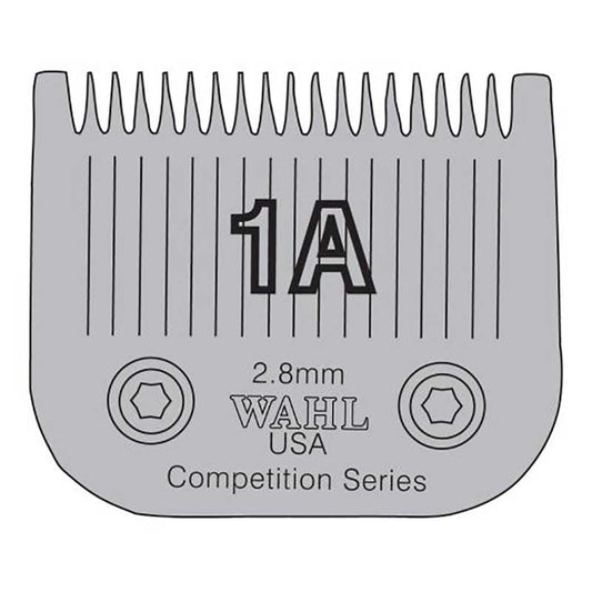 Gray Wahl  (52209) Competition Detach Clip Blade  #1A  2.8mm