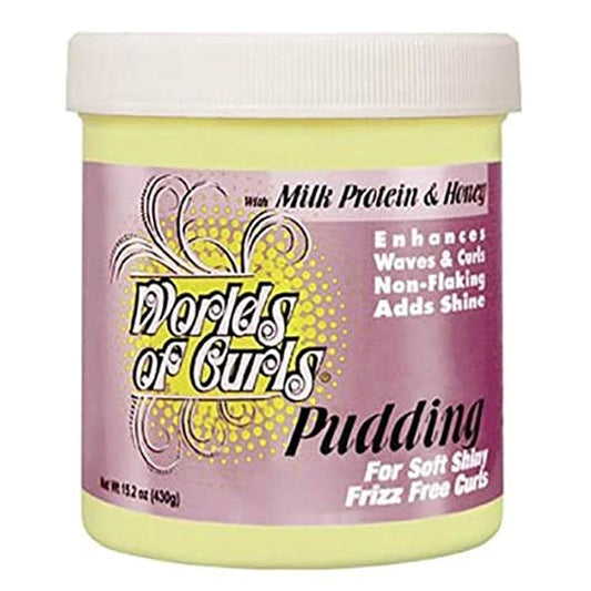 Antique White WORLDS OF CURLS Pudding (15.2oz)