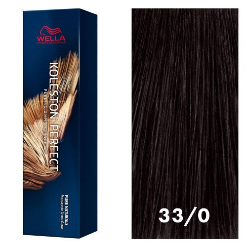 Black Wella Koleston Perfect Pure Naturals Dark Brown/Natural 33/0 2oz