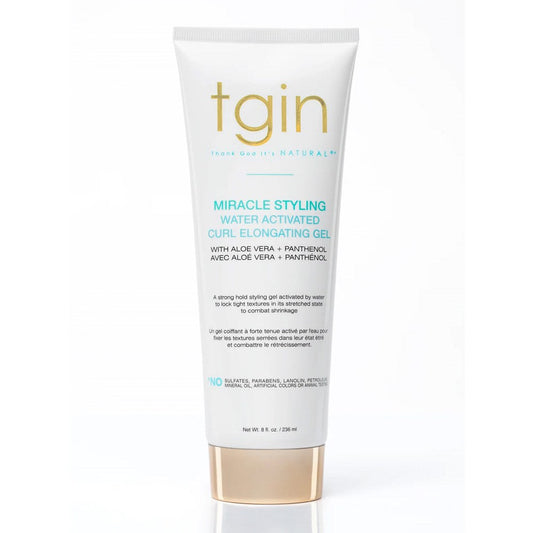 White Smoke TGIN Miracle Styling Water Activated Curl Elongating Gel (8oz)