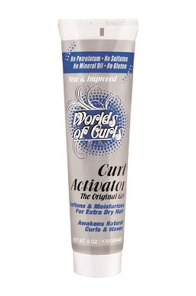 White Smoke WORLDS OF CURLS Curl Activator Gel For Extra Dry Hair