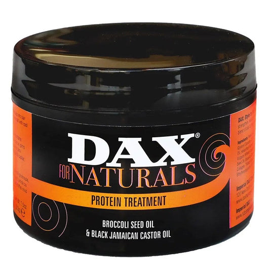Black DAX Naturals Protein Treatment [Broccoli Seed &amp; Black Castor Oil] (7.5oz)