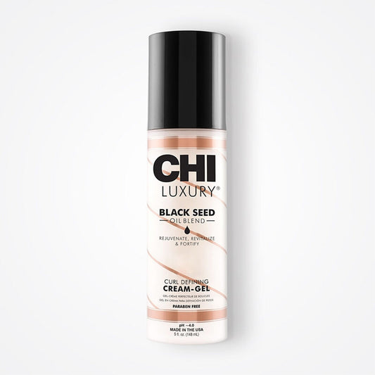 White Smoke CHI Luxury Black Seed Oil Blend Curl Defining Cream Gel - 5oz