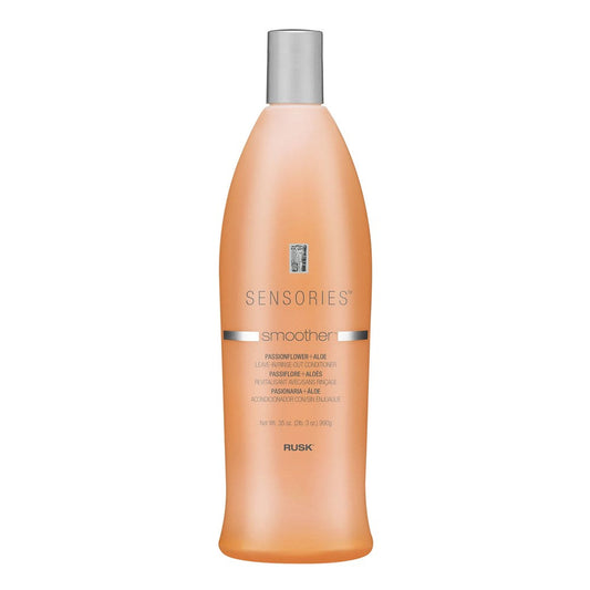 White Smoke RUSK SENSORIES Smoother Passionflower + Aloe Leave-In Conditioner (35oz)