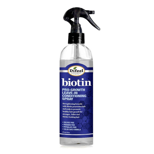 White Smoke Difeel(Sunflower)  Biotin Pro-Growth Leave In Conditioning Spray (6oz)