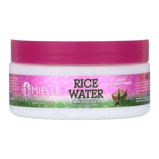 Lavender MIELLE Rice Water &amp; Aloe Vera Deep Conditioner (8oz)