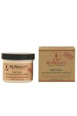 Dark Khaki DR MIRACLES Hot Gro Hair &amp; Scalp Treatment (4oz)