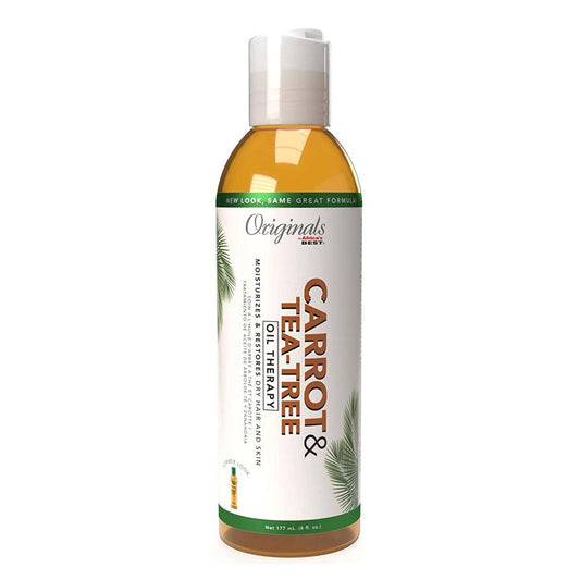 White Smoke AFRICA'S BEST Originals Carrot &amp; Tea-Tree Oil Therapy (6oz)