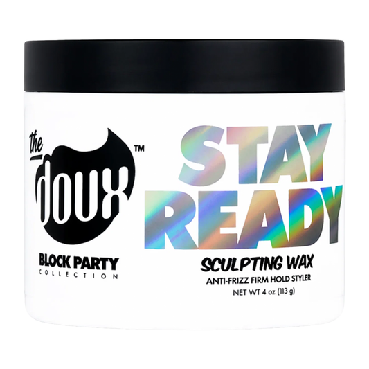 White Smoke THE DOUX Block Party Stay Ready Sculpting Wax (4oz)