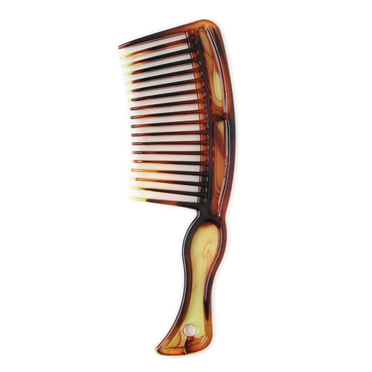 White Smoke ANNIE Detangler Comb Tortoise
