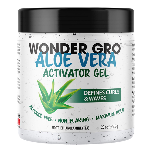 White Smoke WONDER GRO Aloe Vera Activator Gel for Curls (20oz)