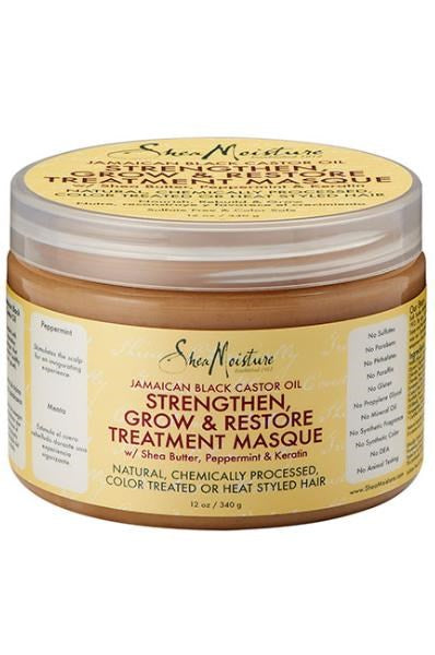 White Smoke SHEA MOISTURE Jamaican Black Castor Oil Treatment Masque (12oz)