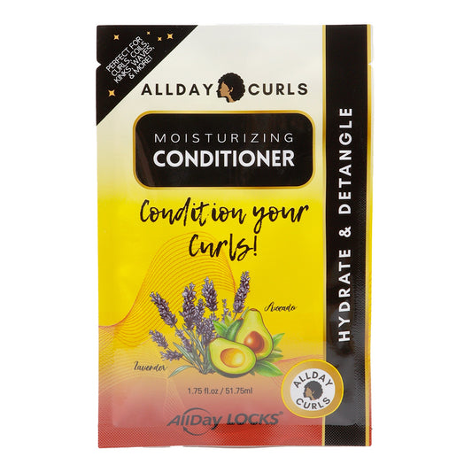 Gold ALLDAY CURLS Moisturizing Conditioner Packet (1.75oz)