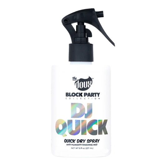 White Smoke THE DOUX Block Party DJ Quick Quick Dry Spray (8oz)