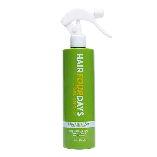 White Smoke MIXED CHICKS Hair Four Days Leave In Spray(Curl Refresher) (10oz)