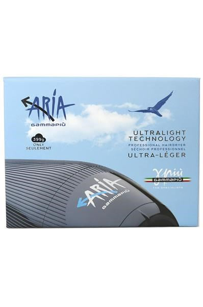 Light Blue ARIA GAMMAPIU Ultra Light Professional Dryer 1875W