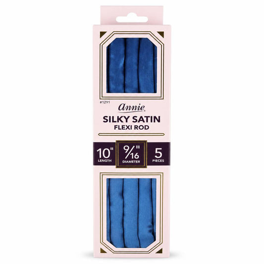 Misty Rose ANNIE Silky Satin Flexi Rod (10inch) - 9/16" Diameter 5ct