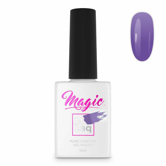 White Smoke Magic Gel Polish MLaq California Lilac -
