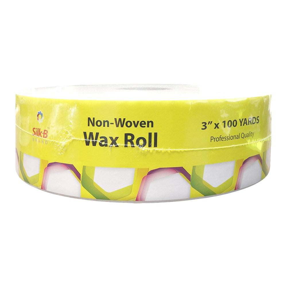 White Smoke SILK B PROFESSIONAL Non-Woven Wax Roll (3" x 100yd)