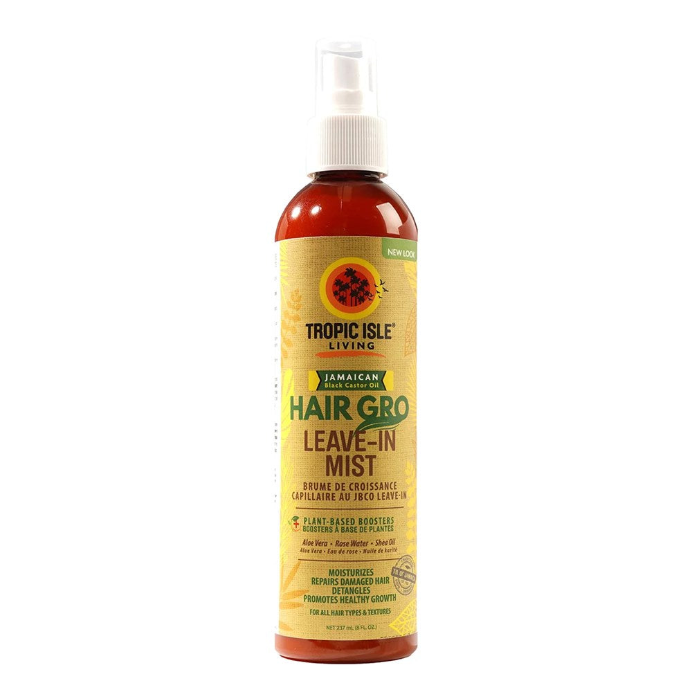 White Smoke TROPIC ISLE LIVING Jamaican Black Castor Oil Daily Hair Growth Leave-in Mist (8oz)