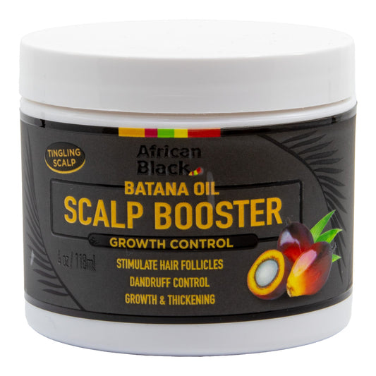 Gray AFRICAN BLACK CONTROL Batana Scalp Booster (4oz)