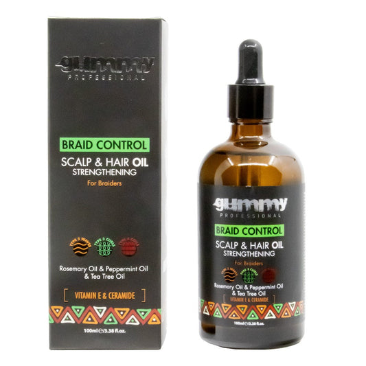 White Smoke GUMMY PROFESSIONAL Braid Control Scalp &amp; Hair Oil (100ml)