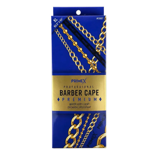 Midnight Blue ANNIE PrimeX Premium Barber Cape - Chain