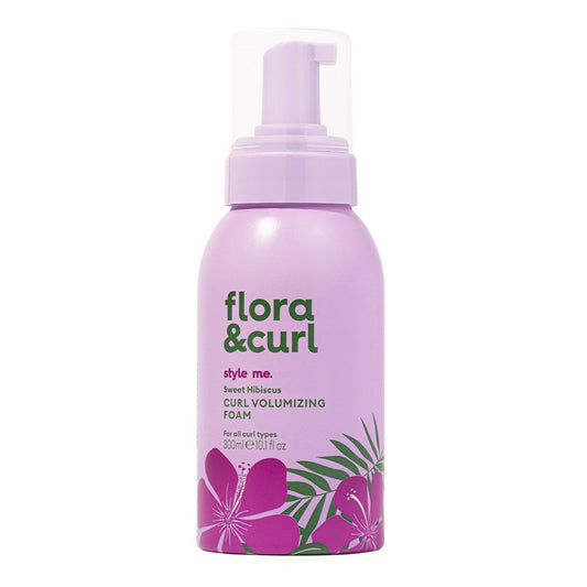 White Smoke FLORA &amp; CURL Sweet Hibiscus Curl Volumizing Foam (10.1oz)