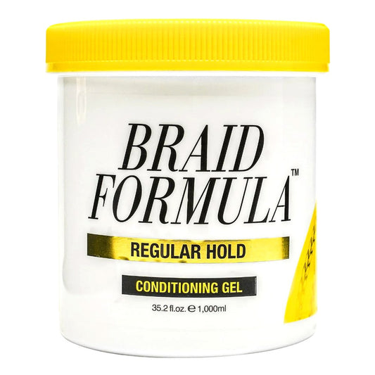 White Smoke EBIN Braid Formula Conditioning Gel [Regular Hold] - 35.2oz