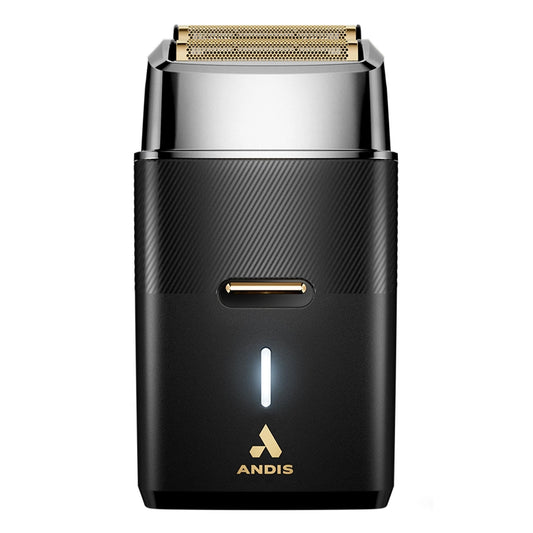 Black ANDIS PROFOIL Lithium Plus II Titanium Foil Shaver Black Chrome [CUL Certified]
