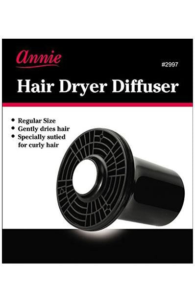 Black ANNIE Hair Dryer Diffuser