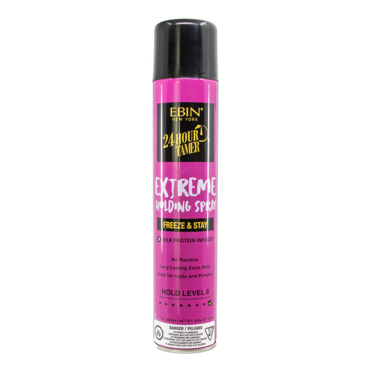 Violet Red EBIN 24 Hour Tamer Extreme Holding Spray [Frizz &amp; Stay] (11.97oz)